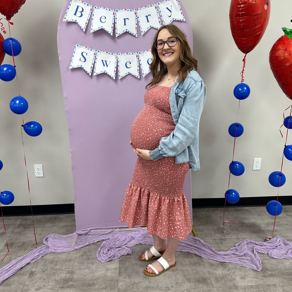 Pink Polka Dot Mermaid Dress